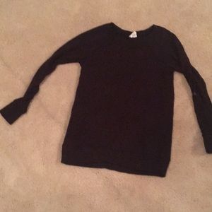Black long sleeve shirt